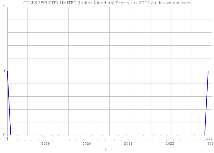 COMIS SECURITY LIMITED (United Kingdom) Page visits 2024 