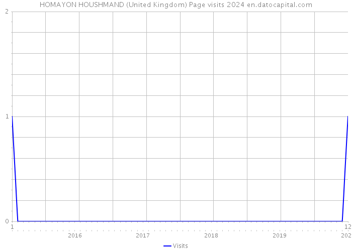 HOMAYON HOUSHMAND (United Kingdom) Page visits 2024 