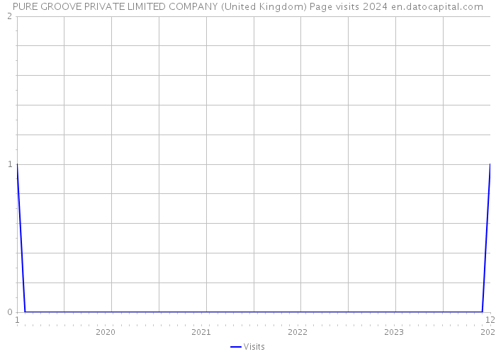 PURE GROOVE PRIVATE LIMITED COMPANY (United Kingdom) Page visits 2024 