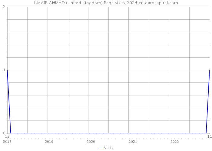 UMAIR AHMAD (United Kingdom) Page visits 2024 