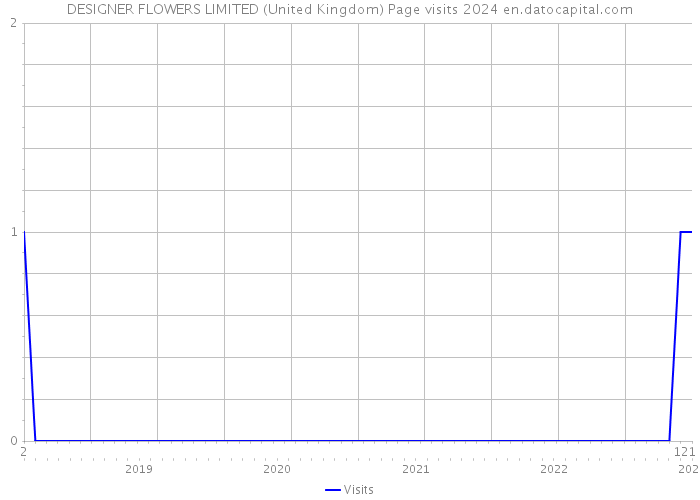DESIGNER FLOWERS LIMITED (United Kingdom) Page visits 2024 