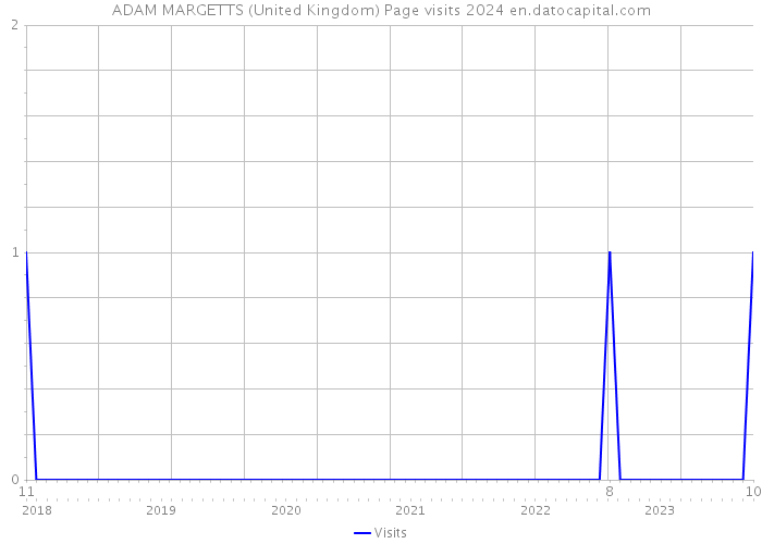 ADAM MARGETTS (United Kingdom) Page visits 2024 