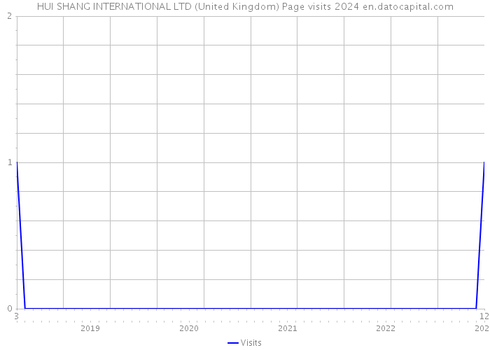 HUI SHANG INTERNATIONAL LTD (United Kingdom) Page visits 2024 