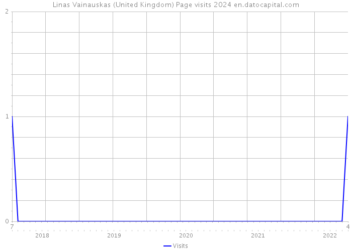Linas Vainauskas (United Kingdom) Page visits 2024 