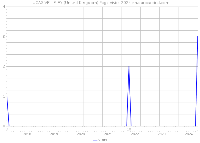 LUCAS VELLELEY (United Kingdom) Page visits 2024 