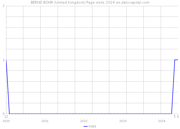 BERND BOHR (United Kingdom) Page visits 2024 