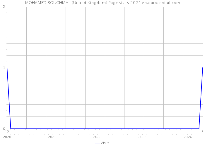 MOHAMED BOUCHMAL (United Kingdom) Page visits 2024 