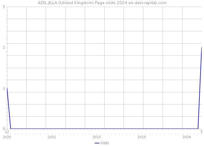 ADIL JILLA (United Kingdom) Page visits 2024 