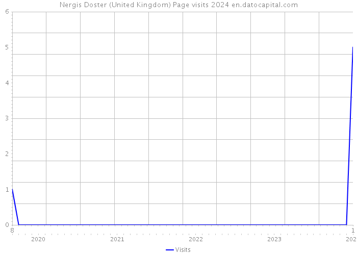 Nergis Doster (United Kingdom) Page visits 2024 