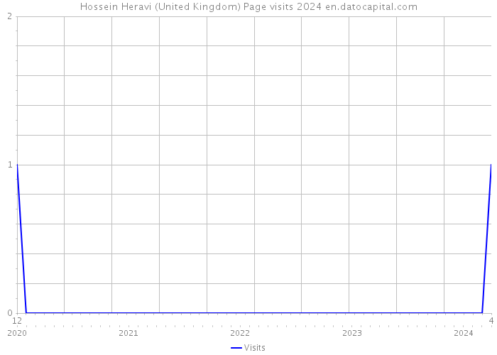 Hossein Heravi (United Kingdom) Page visits 2024 