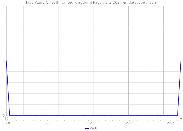 Joao Paulo Ghisolfi (United Kingdom) Page visits 2024 