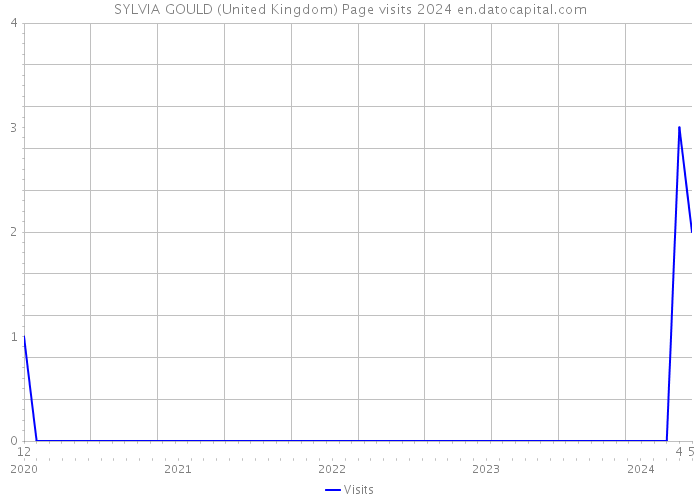 SYLVIA GOULD (United Kingdom) Page visits 2024 