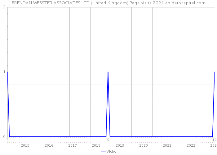 BRENDAN WEBSTER ASSOCIATES LTD (United Kingdom) Page visits 2024 