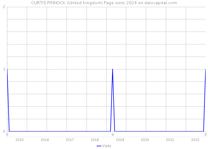 CURTIS PINNOCK (United Kingdom) Page visits 2024 