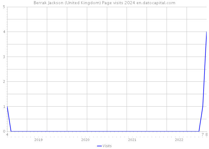 Berrak Jackson (United Kingdom) Page visits 2024 