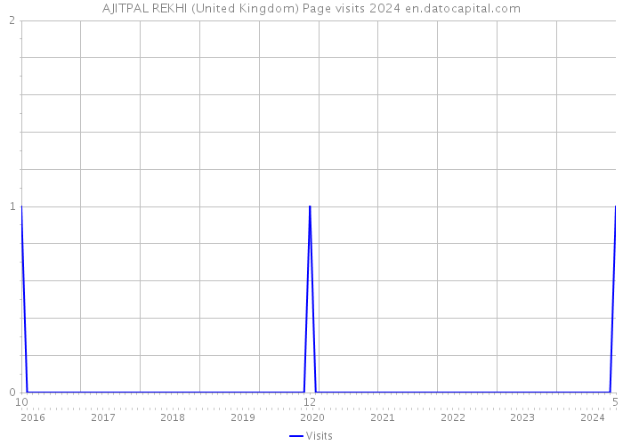 AJITPAL REKHI (United Kingdom) Page visits 2024 
