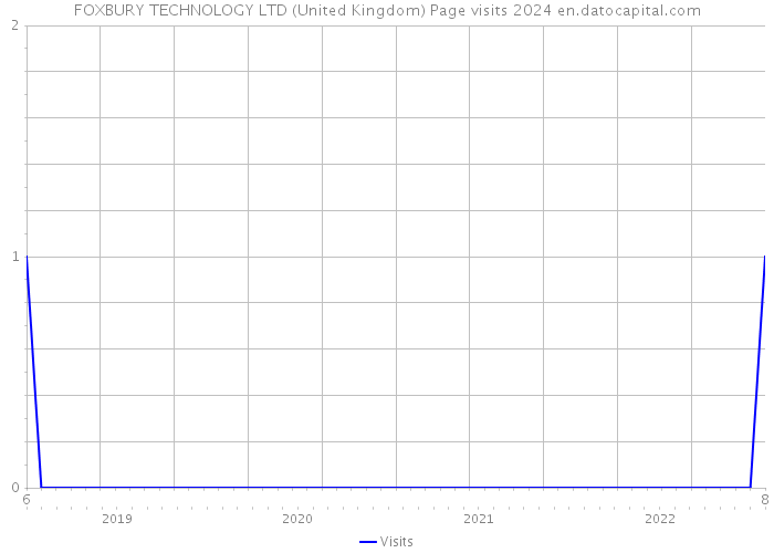 FOXBURY TECHNOLOGY LTD (United Kingdom) Page visits 2024 