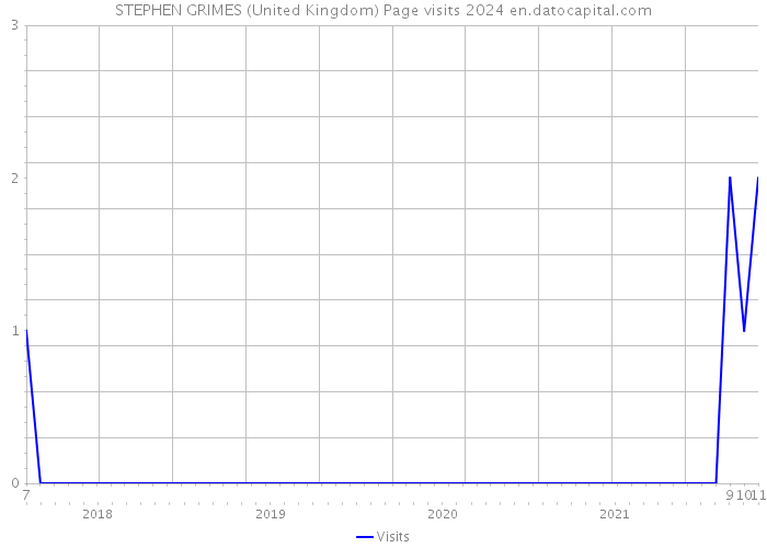 STEPHEN GRIMES (United Kingdom) Page visits 2024 