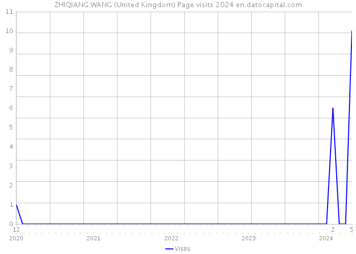 ZHIQIANG WANG (United Kingdom) Page visits 2024 