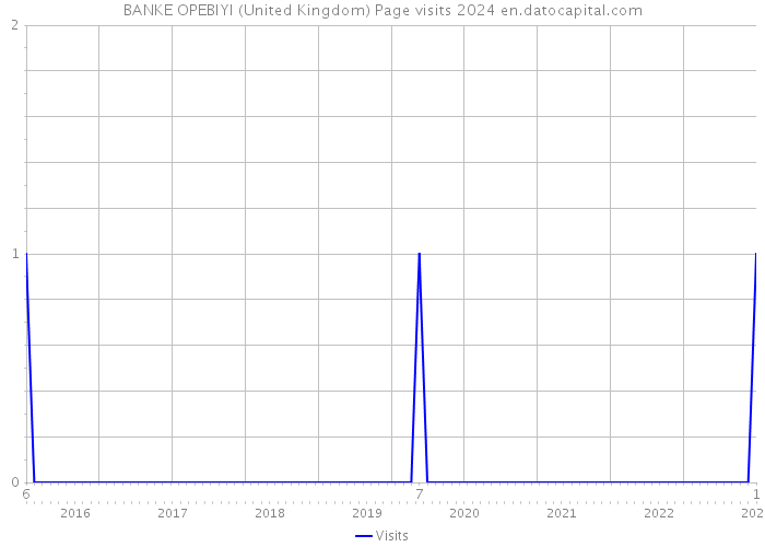 BANKE OPEBIYI (United Kingdom) Page visits 2024 