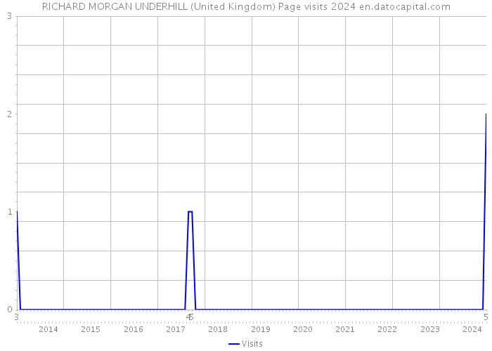 RICHARD MORGAN UNDERHILL (United Kingdom) Page visits 2024 