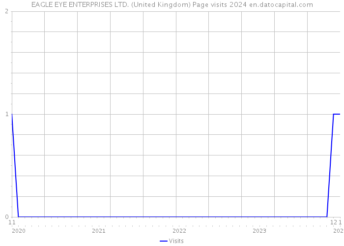 EAGLE EYE ENTERPRISES LTD. (United Kingdom) Page visits 2024 