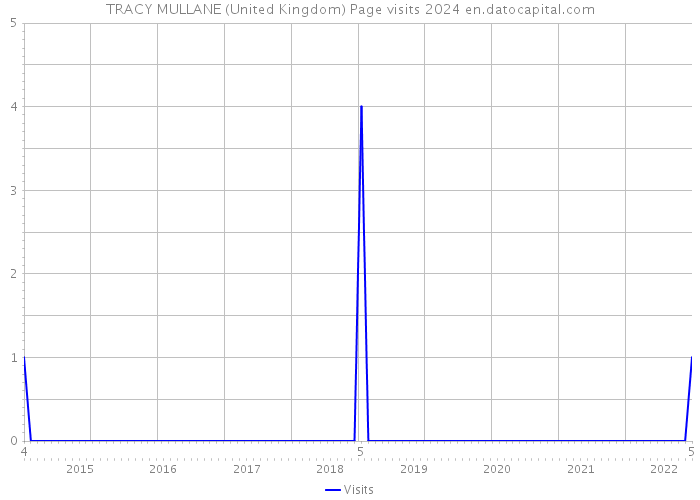 TRACY MULLANE (United Kingdom) Page visits 2024 