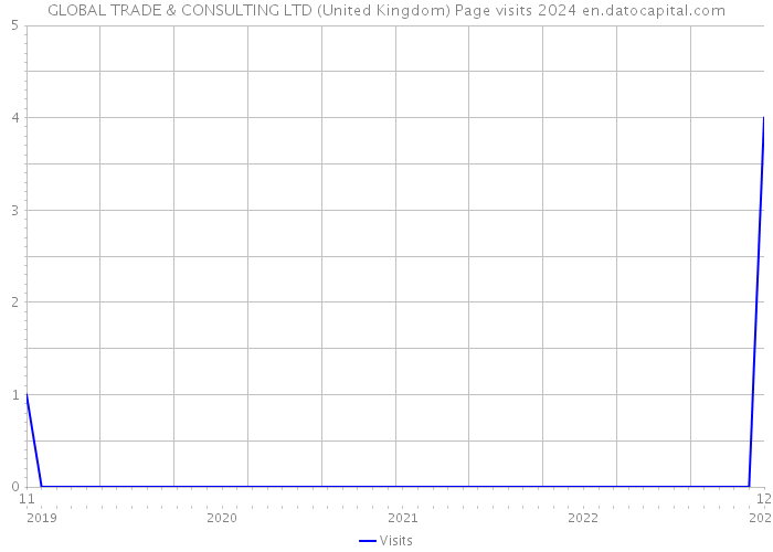 GLOBAL TRADE & CONSULTING LTD (United Kingdom) Page visits 2024 