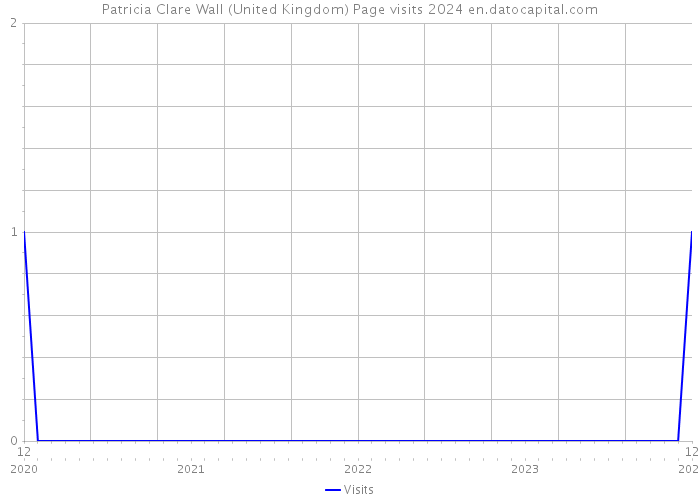 Patricia Clare Wall (United Kingdom) Page visits 2024 