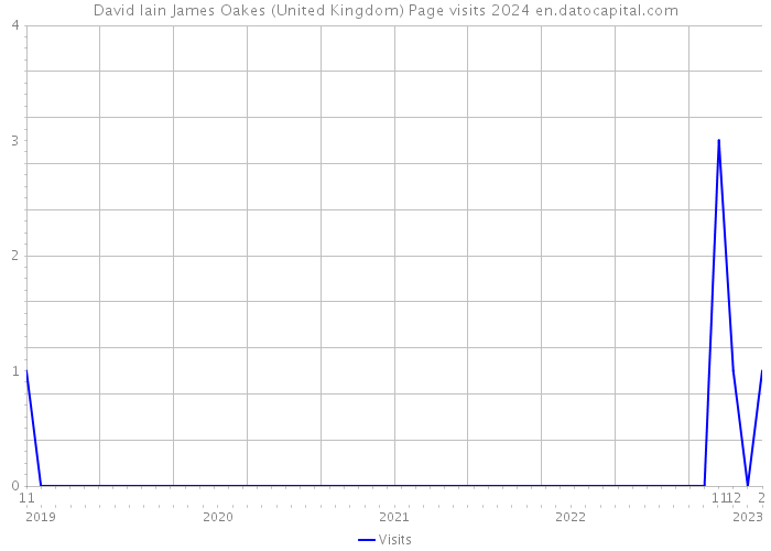 David Iain James Oakes (United Kingdom) Page visits 2024 