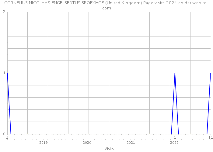 CORNELIUS NICOLAAS ENGELBERTUS BROEKHOF (United Kingdom) Page visits 2024 