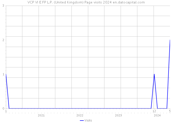 VCP VI E FP L.P. (United Kingdom) Page visits 2024 