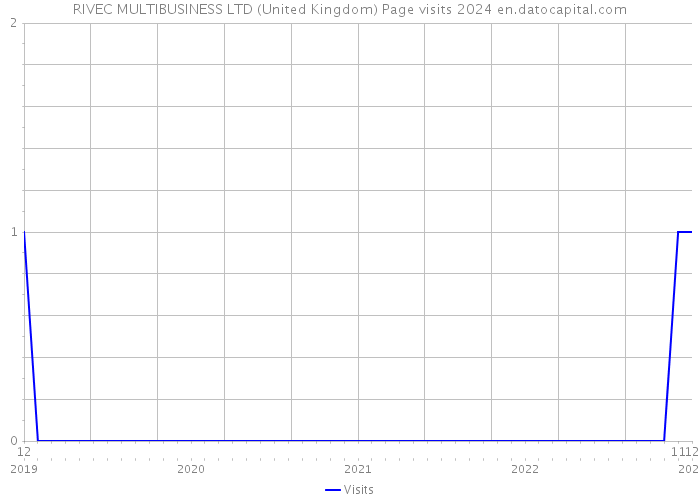 RIVEC MULTIBUSINESS LTD (United Kingdom) Page visits 2024 