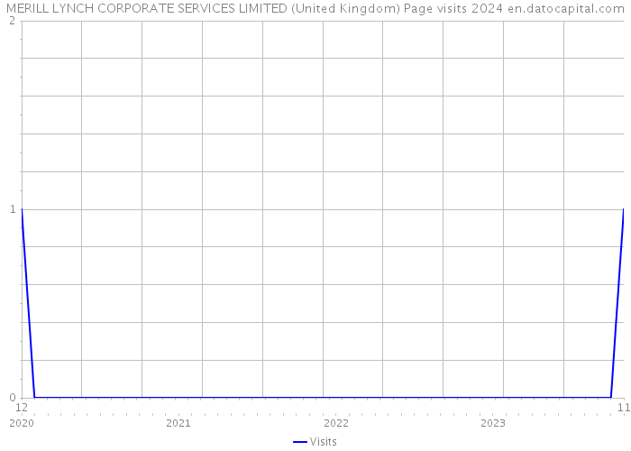 MERILL LYNCH CORPORATE SERVICES LIMITED (United Kingdom) Page visits 2024 