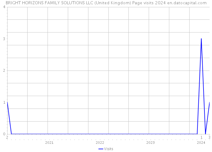 BRIGHT HORIZONS FAMILY SOLUTIONS LLC (United Kingdom) Page visits 2024 