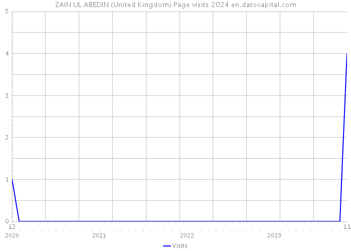 ZAIN UL ABEDIN (United Kingdom) Page visits 2024 
