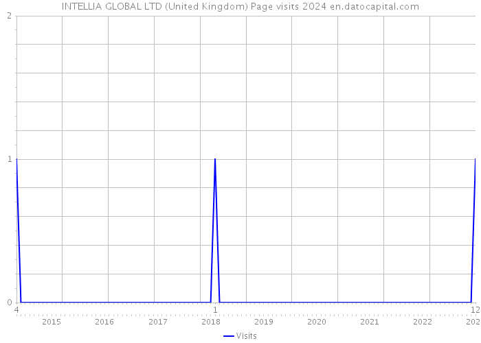 INTELLIA GLOBAL LTD (United Kingdom) Page visits 2024 
