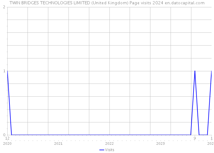 TWIN BRIDGES TECHNOLOGIES LIMITED (United Kingdom) Page visits 2024 