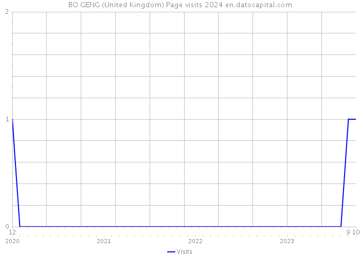 BO GENG (United Kingdom) Page visits 2024 