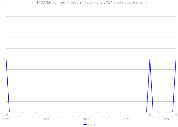 TT NGUYEN (United Kingdom) Page visits 2024 