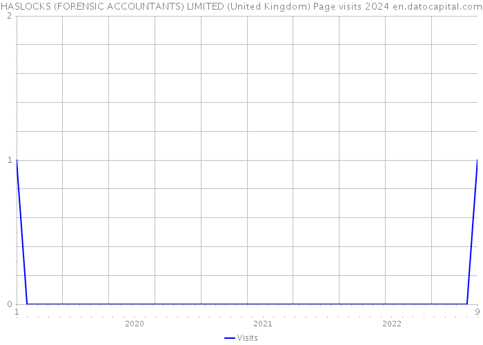 HASLOCKS (FORENSIC ACCOUNTANTS) LIMITED (United Kingdom) Page visits 2024 