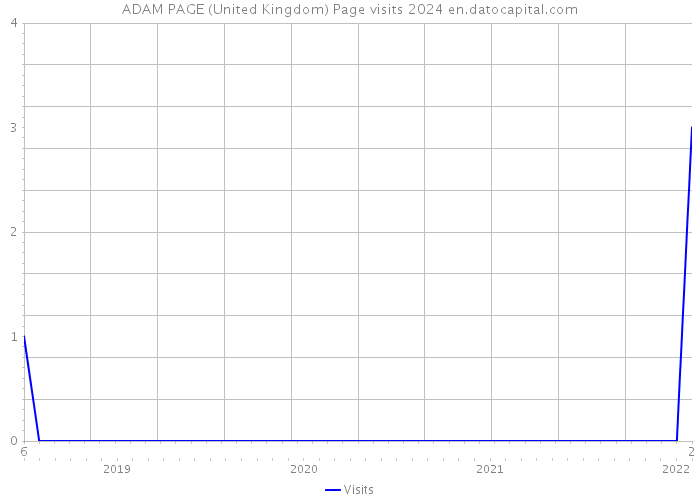 ADAM PAGE (United Kingdom) Page visits 2024 