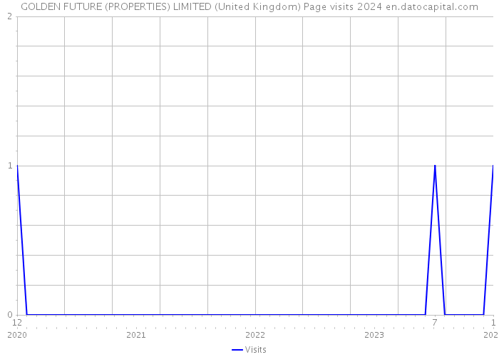 GOLDEN FUTURE (PROPERTIES) LIMITED (United Kingdom) Page visits 2024 