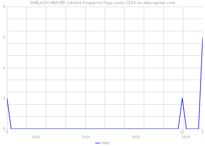 SHELAGH HEAVER (United Kingdom) Page visits 2024 