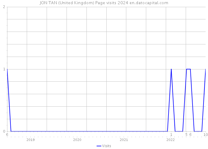 JON TAN (United Kingdom) Page visits 2024 