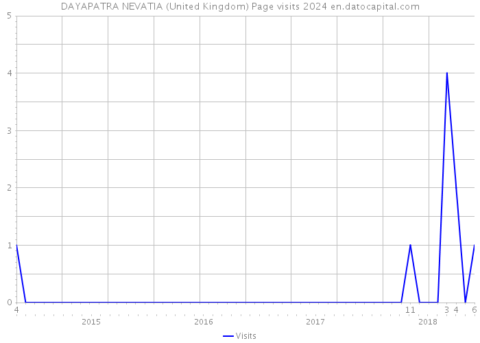 DAYAPATRA NEVATIA (United Kingdom) Page visits 2024 