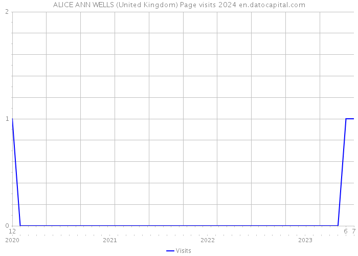 ALICE ANN WELLS (United Kingdom) Page visits 2024 