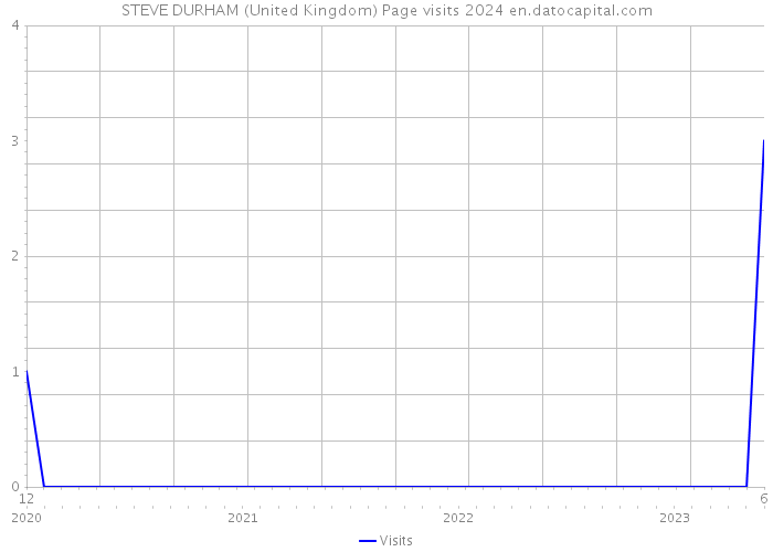 STEVE DURHAM (United Kingdom) Page visits 2024 