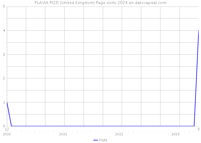 FLAVIA PIZZI (United Kingdom) Page visits 2024 