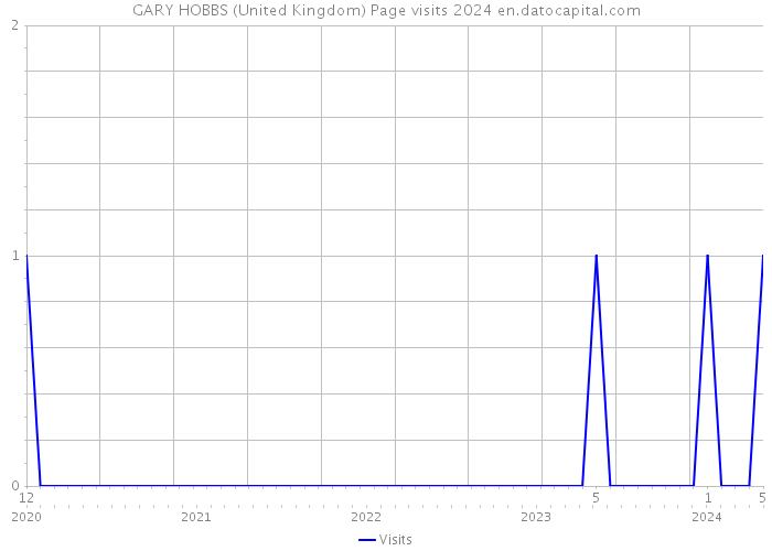 GARY HOBBS (United Kingdom) Page visits 2024 